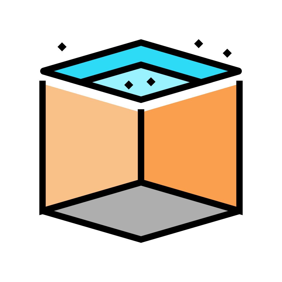 espelho de teto icon