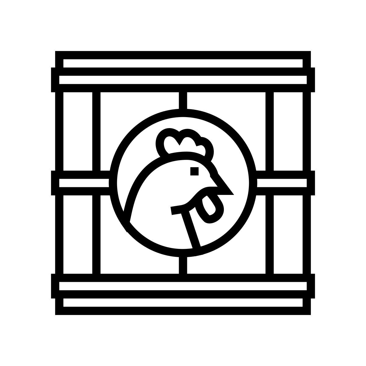 chicken box icon