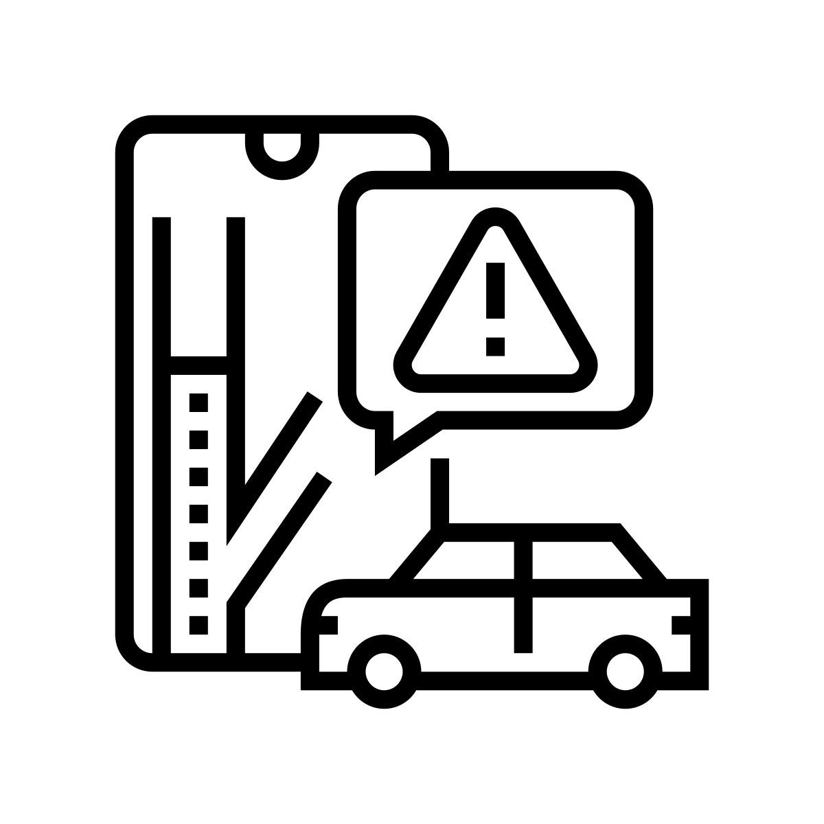 폐쇄된 도로 icon