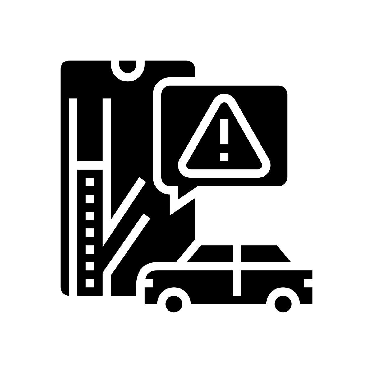 폐쇄된 도로 icon