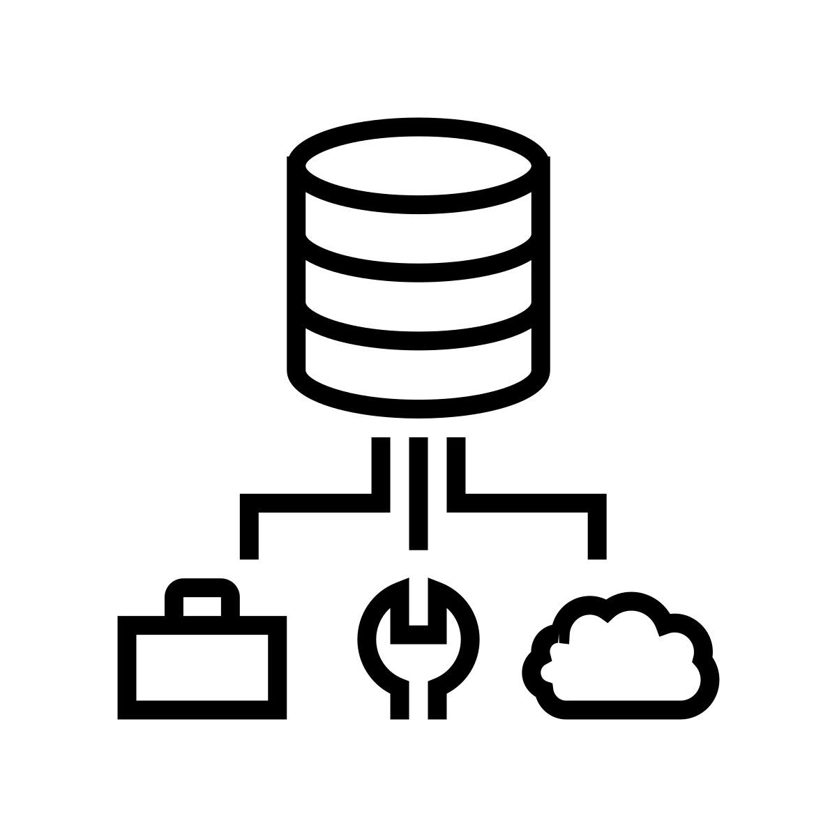 stockage en ligne icon