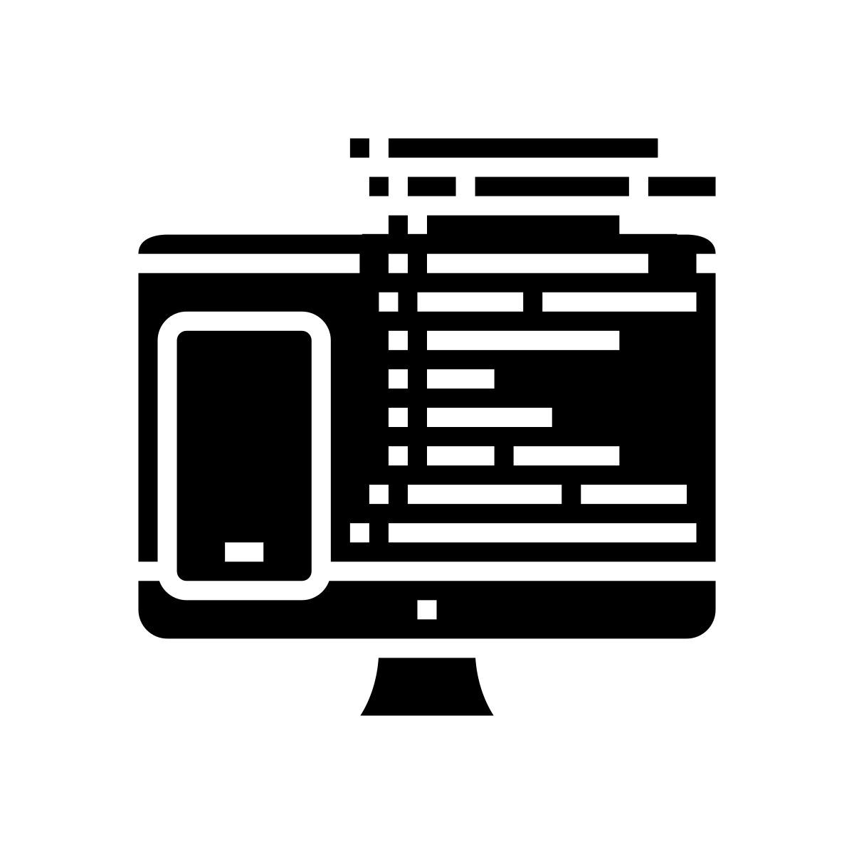 desenvolvimento de aplicativos móveis icon