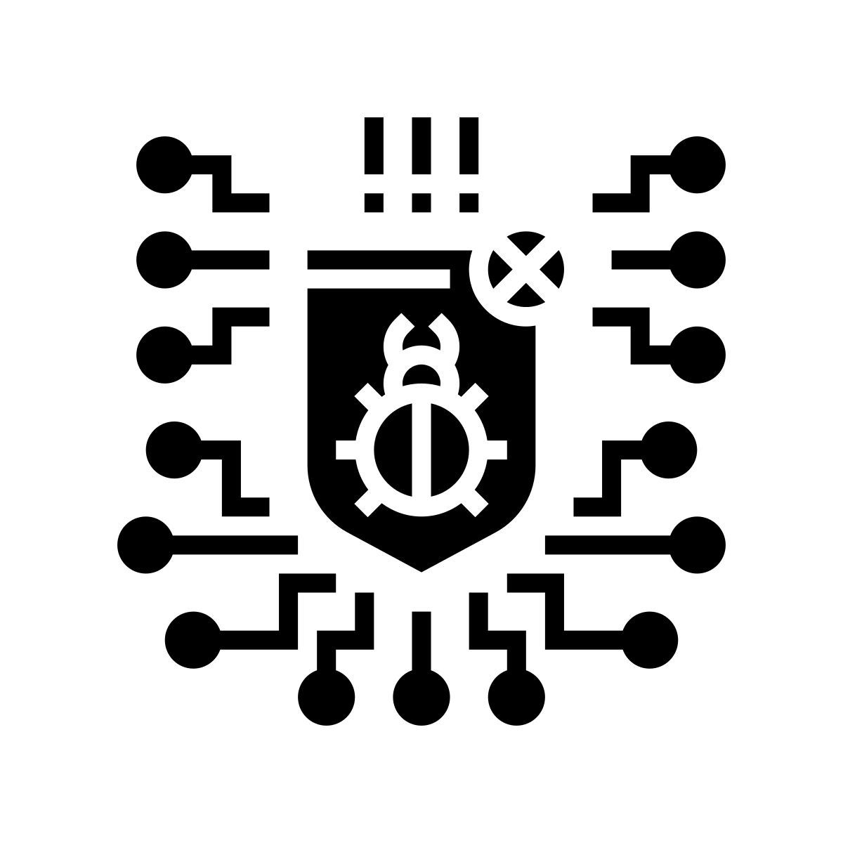 proteção de computador icon
