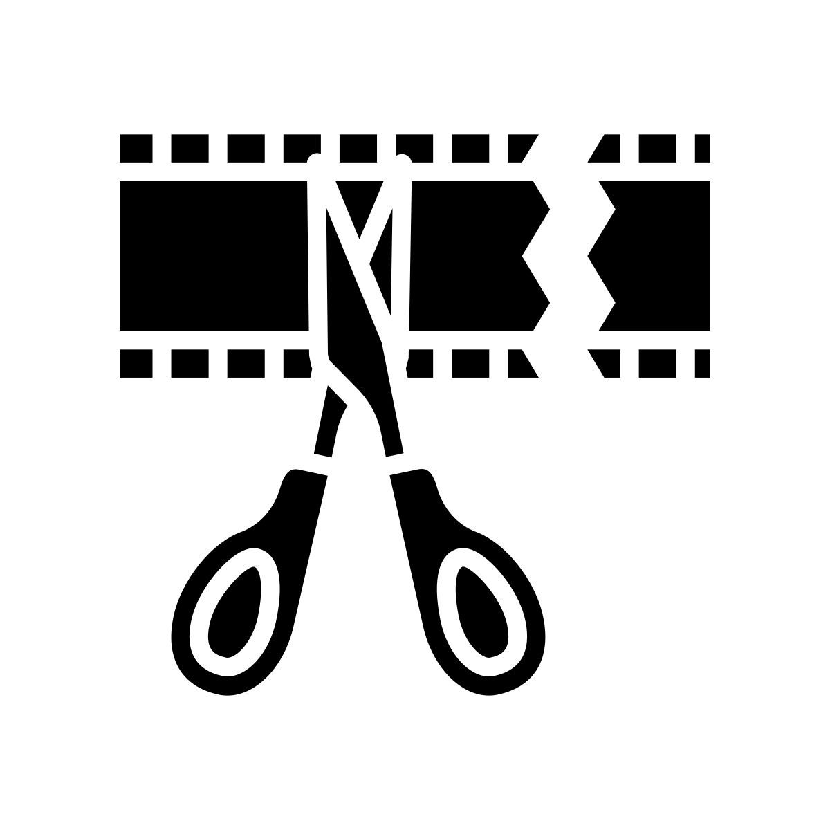 recortar vídeo icon