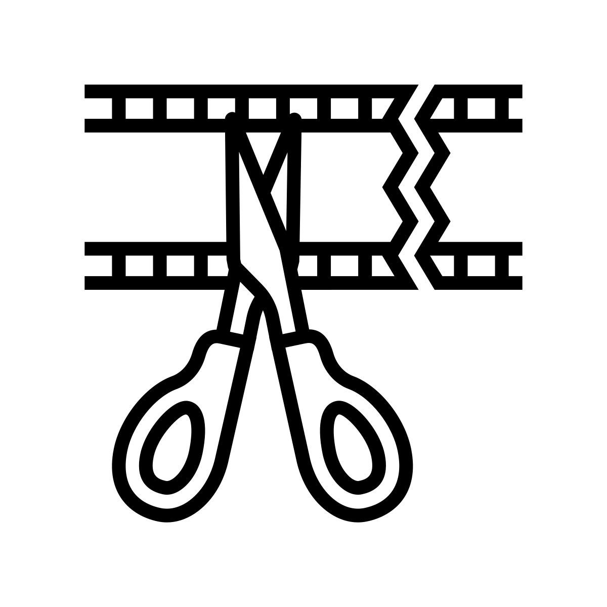 recortar vídeo icon