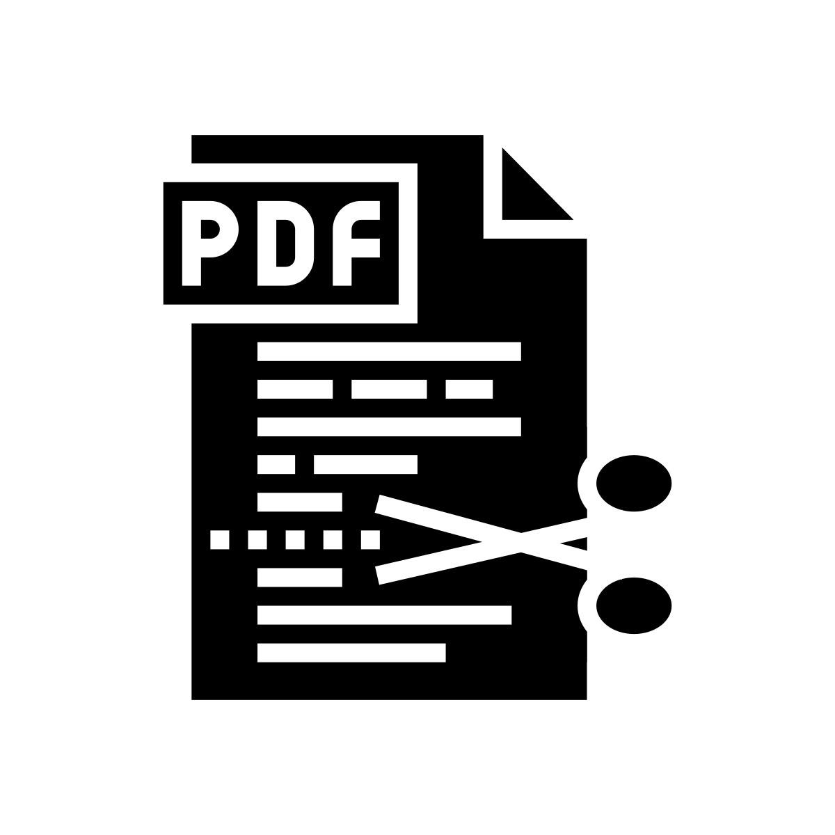 pdfファイルを切り取る icon