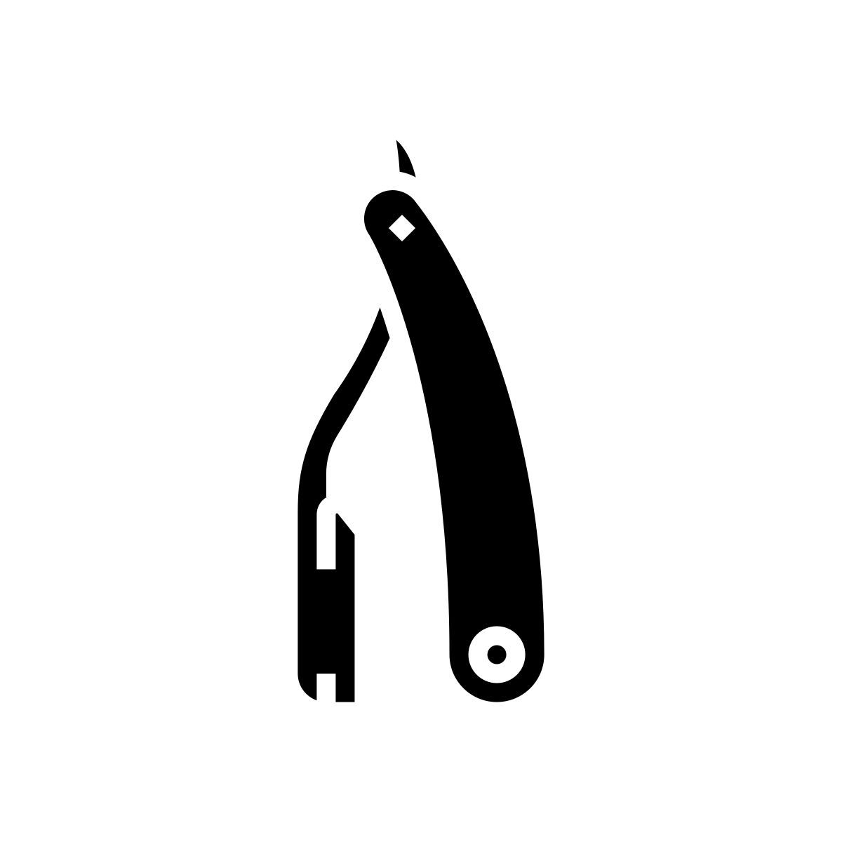 dangerous razor icon