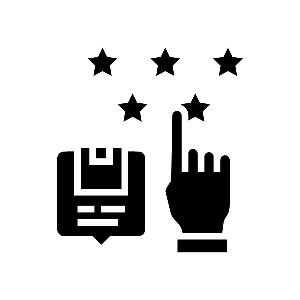 recensione del servizio di consegna icon