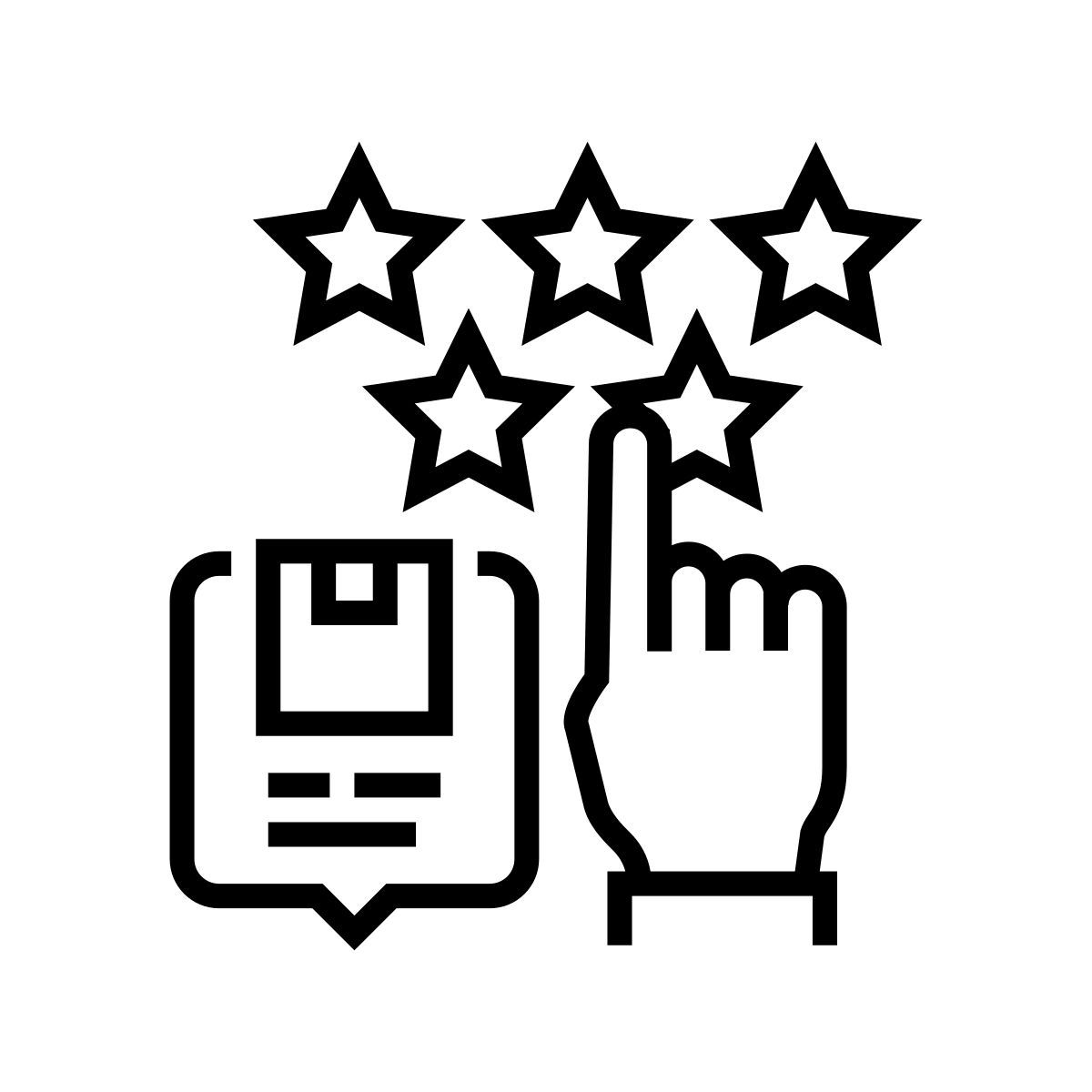 lieferservice bewertungen icon