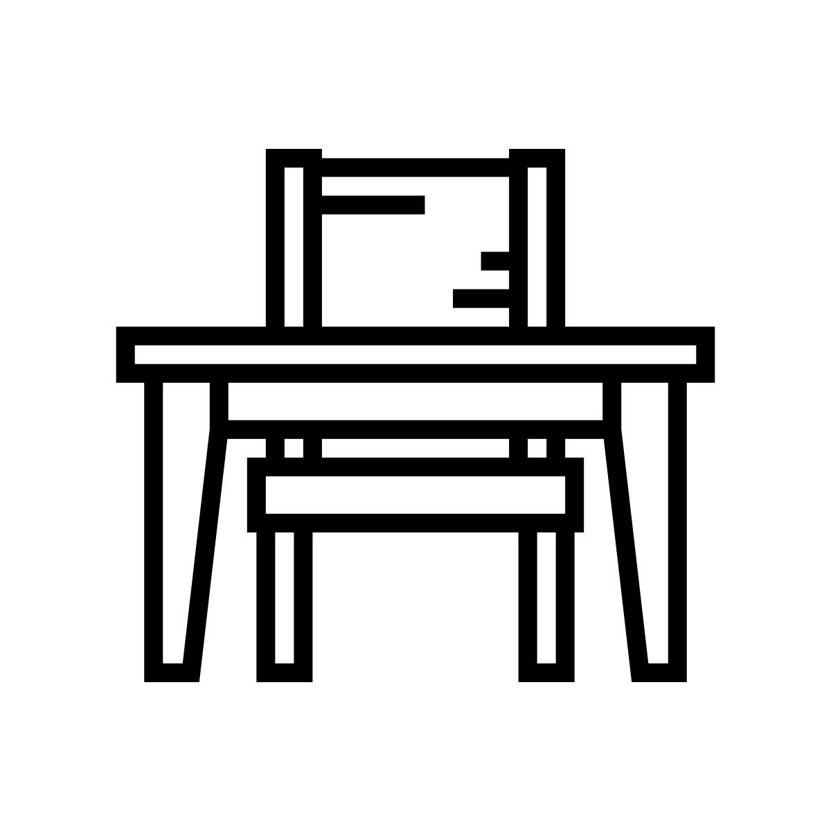 письменный стол icon
