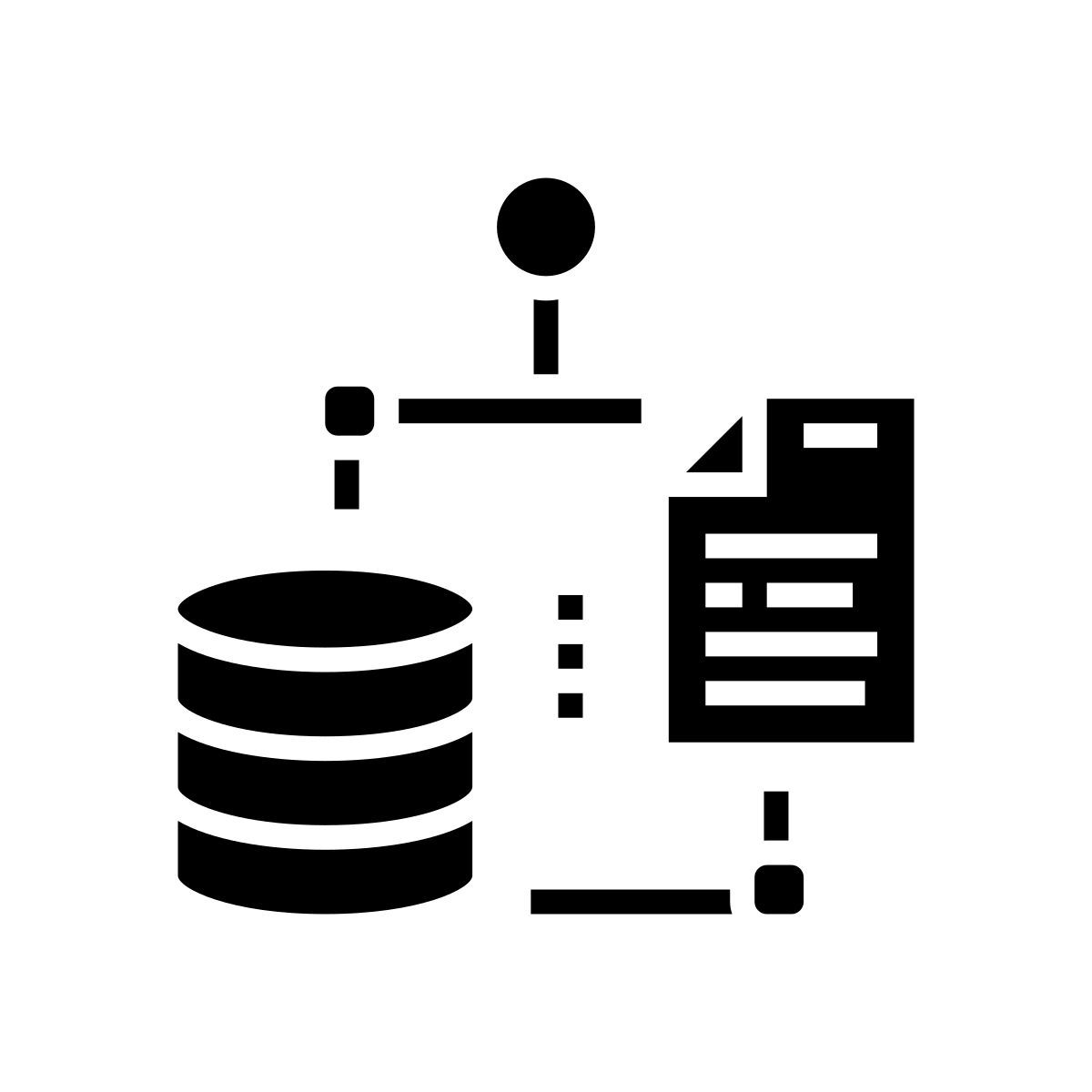 digital data processing icon