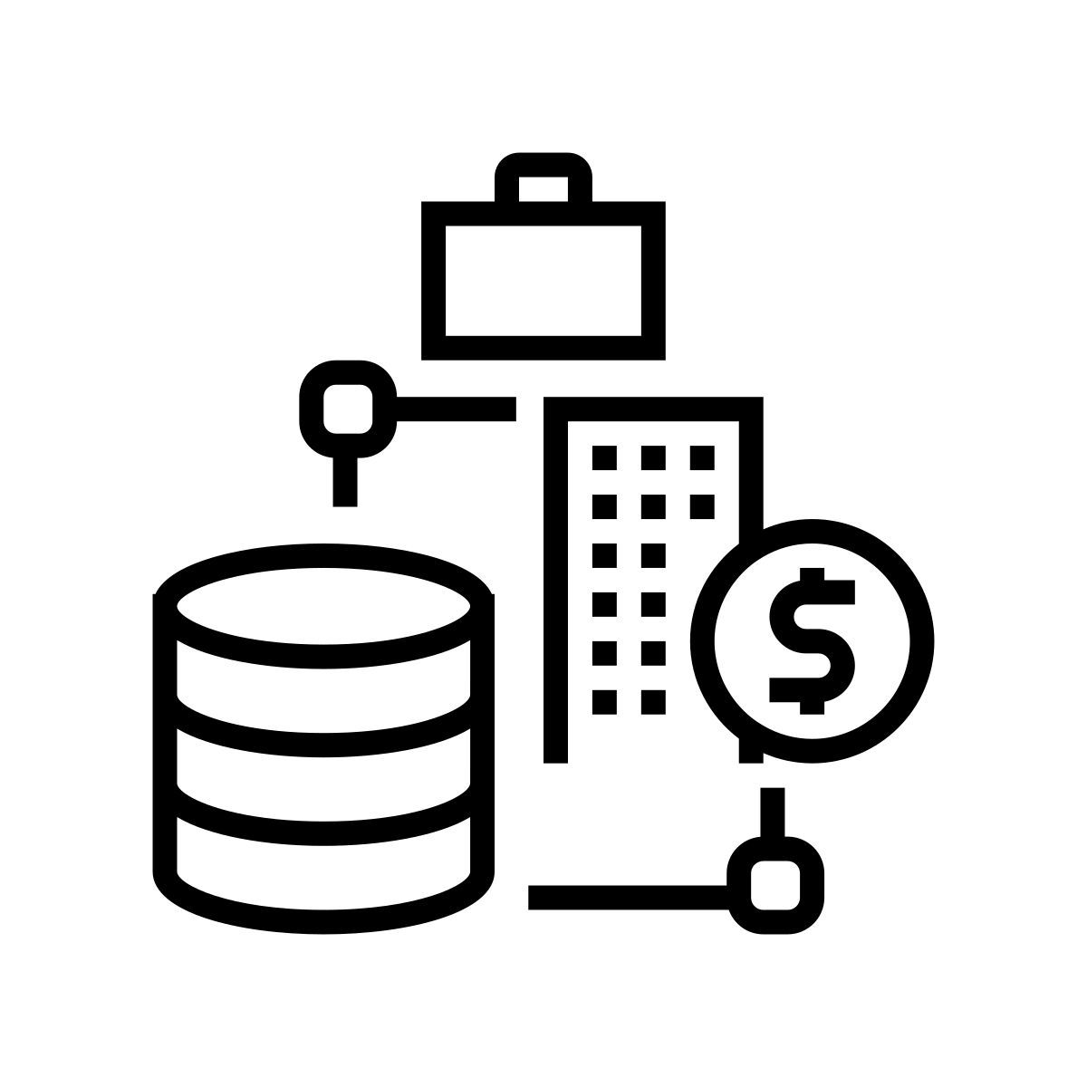 procesamiento de datos digitales icon