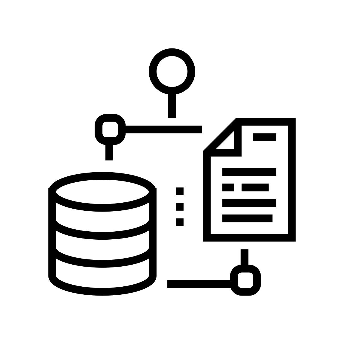 digitale datenverarbeitung icon