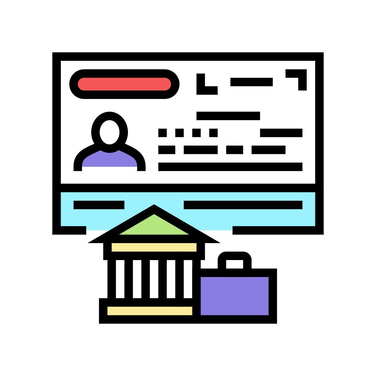 외교 비자 icon