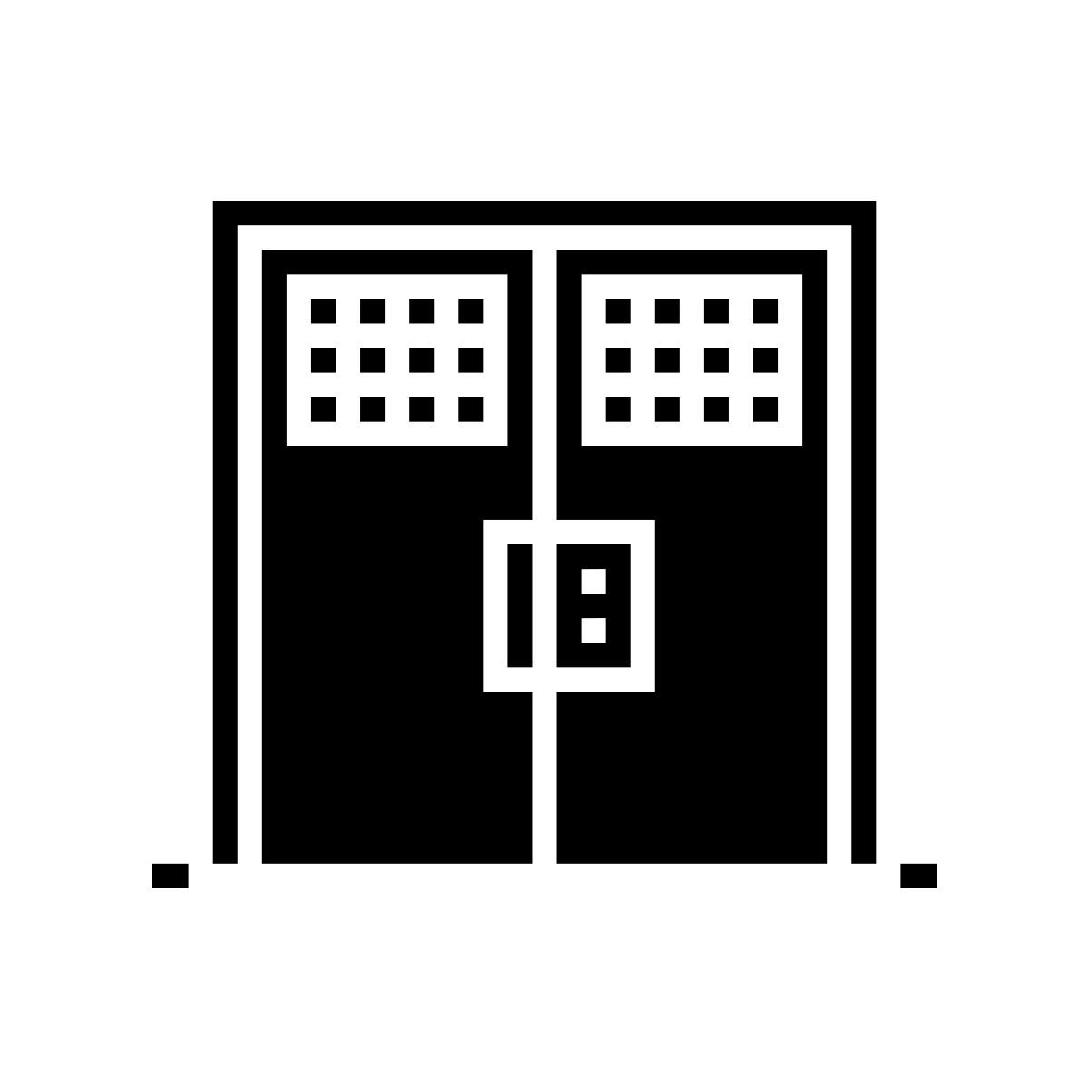 double prison door icon