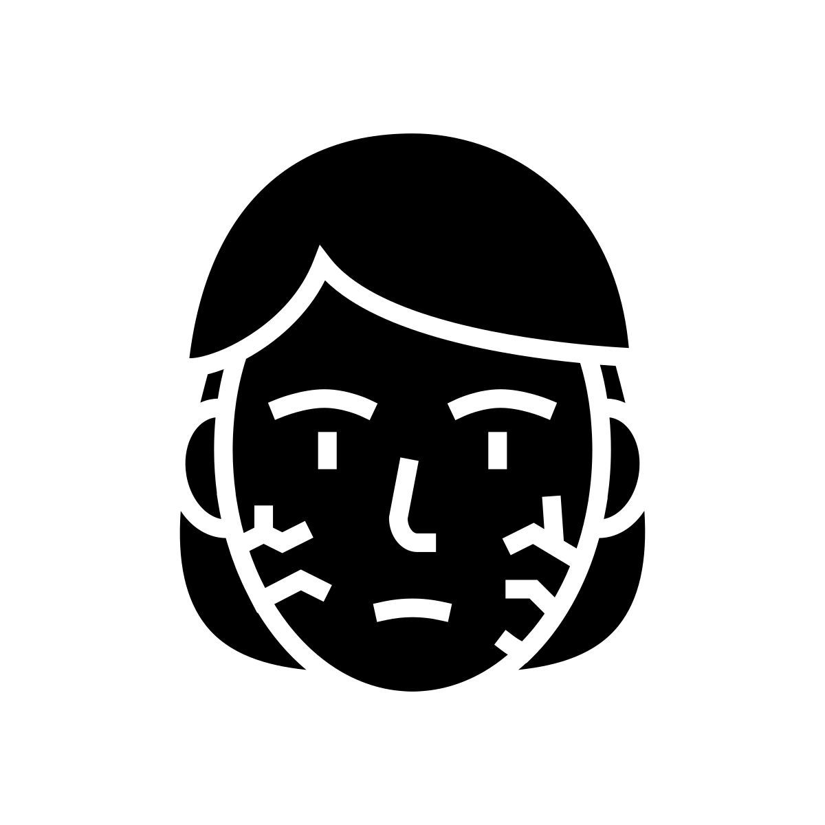 面部皮肤干燥 icon