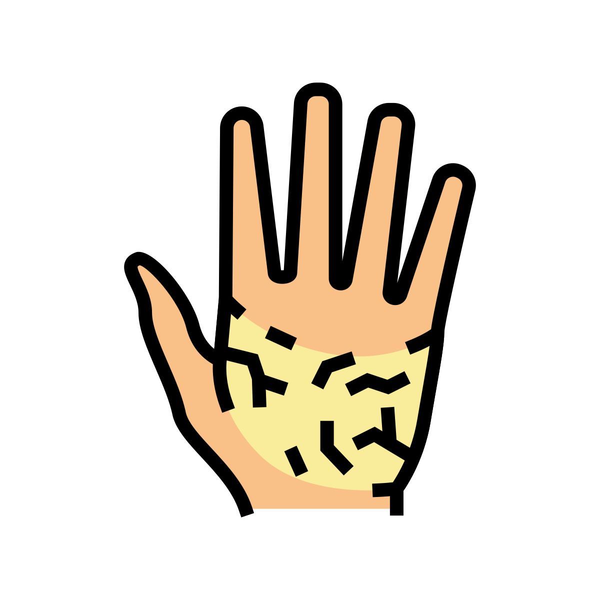 palmas secas icon