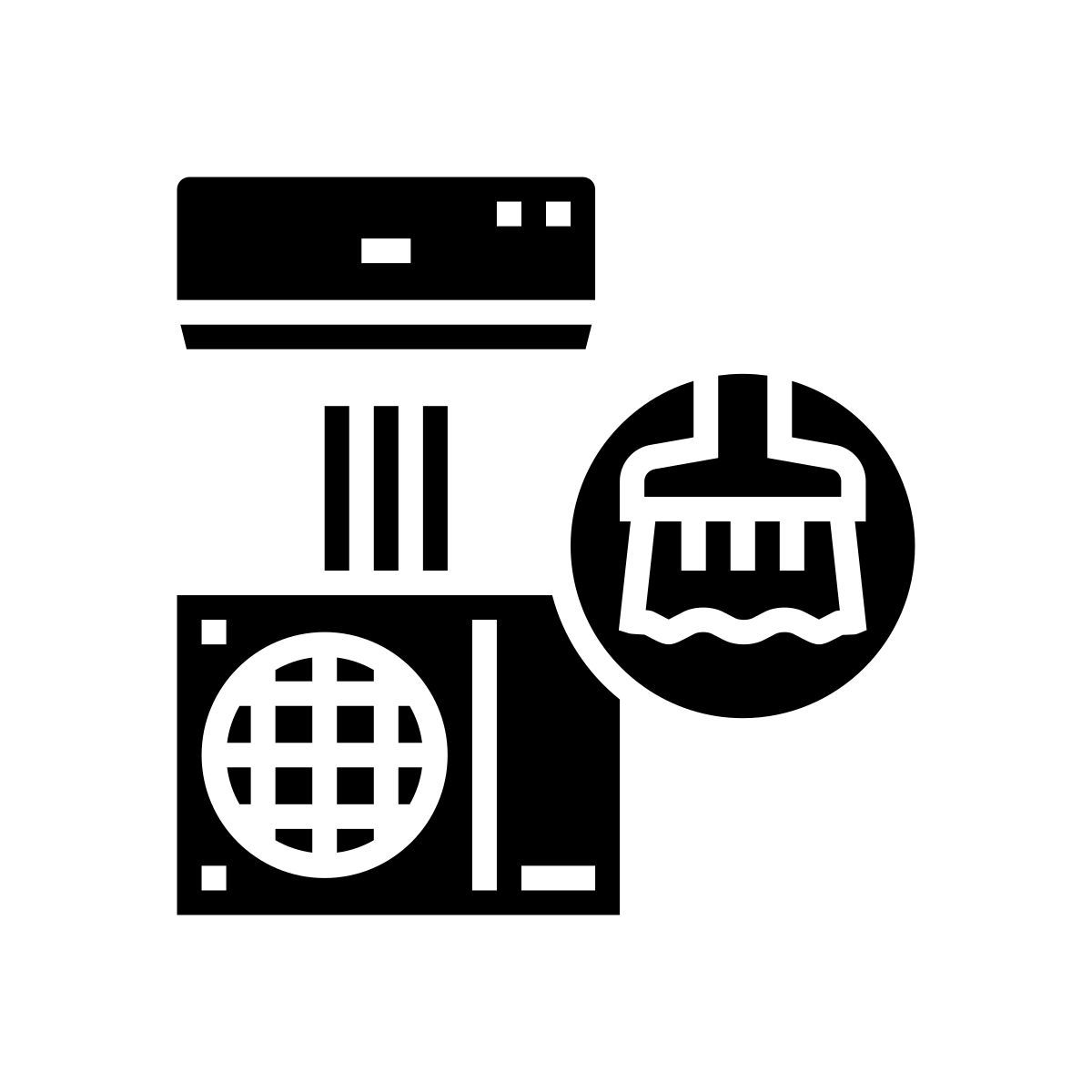 sistema de acondicionamiento de limpieza icon