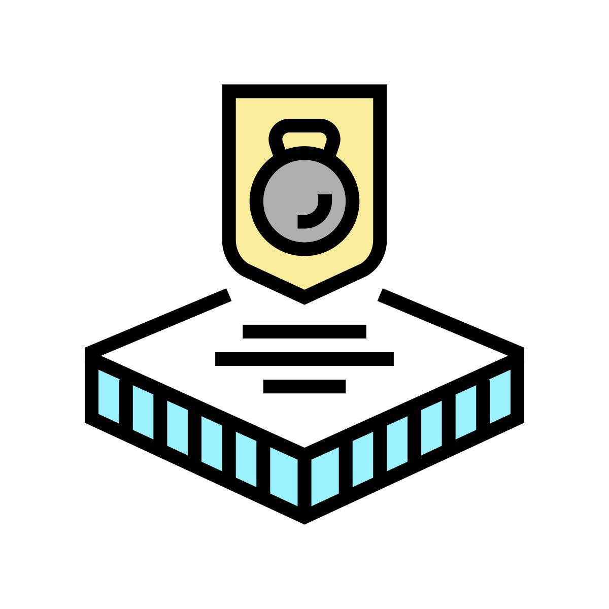 내구성 있는 원단 icon