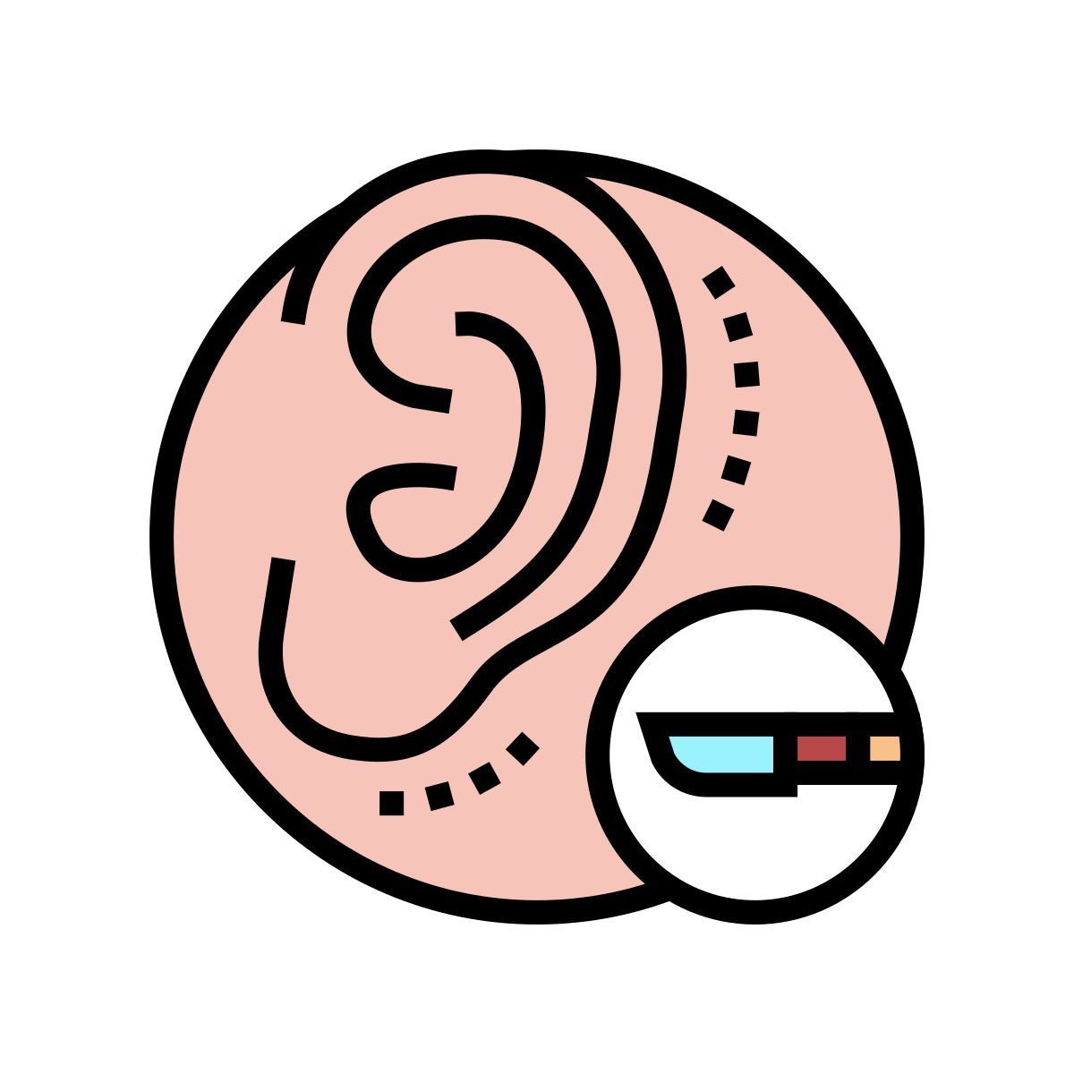 ear surgery icon