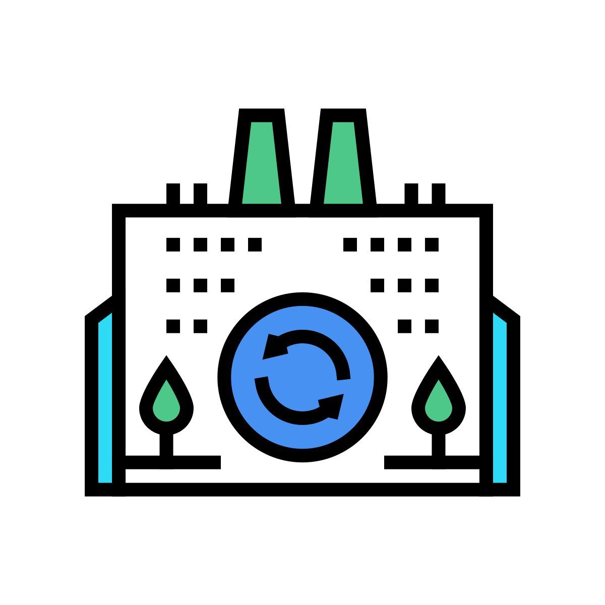 fábrica ecológica icon