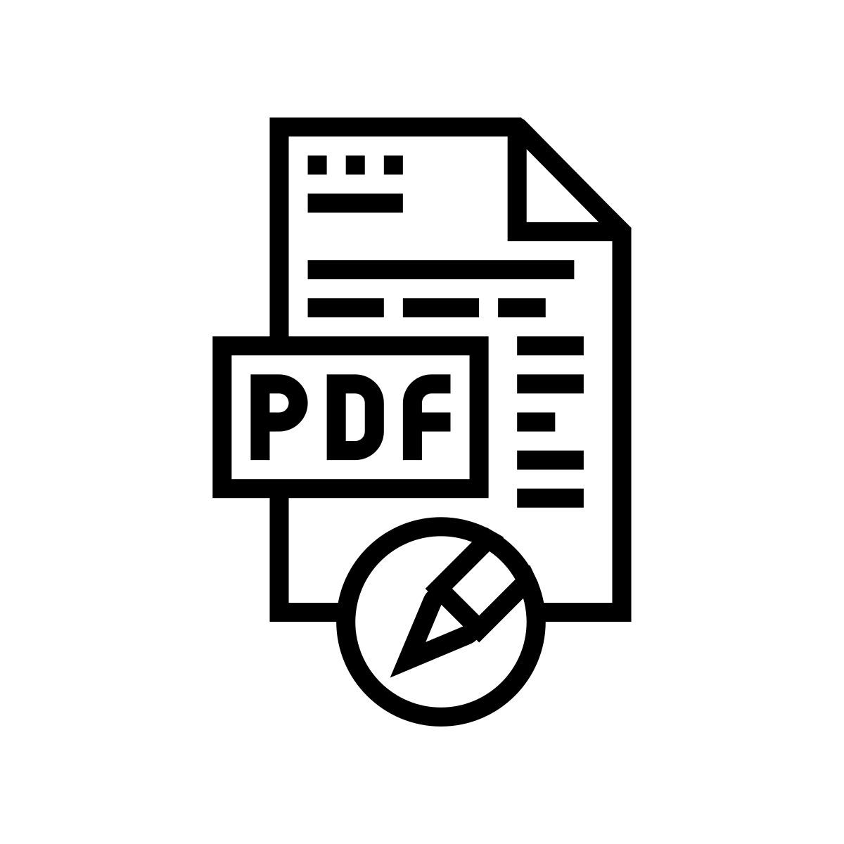 edit pdf file icon