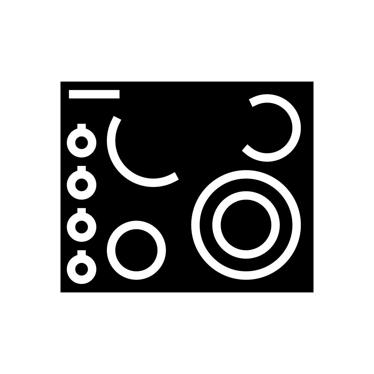 electric cooktop icon