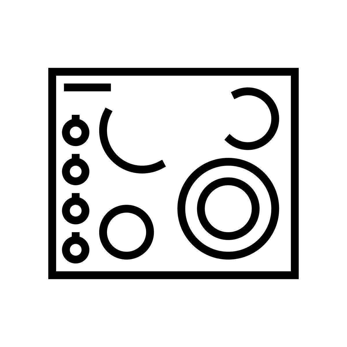 electric cooktop icon