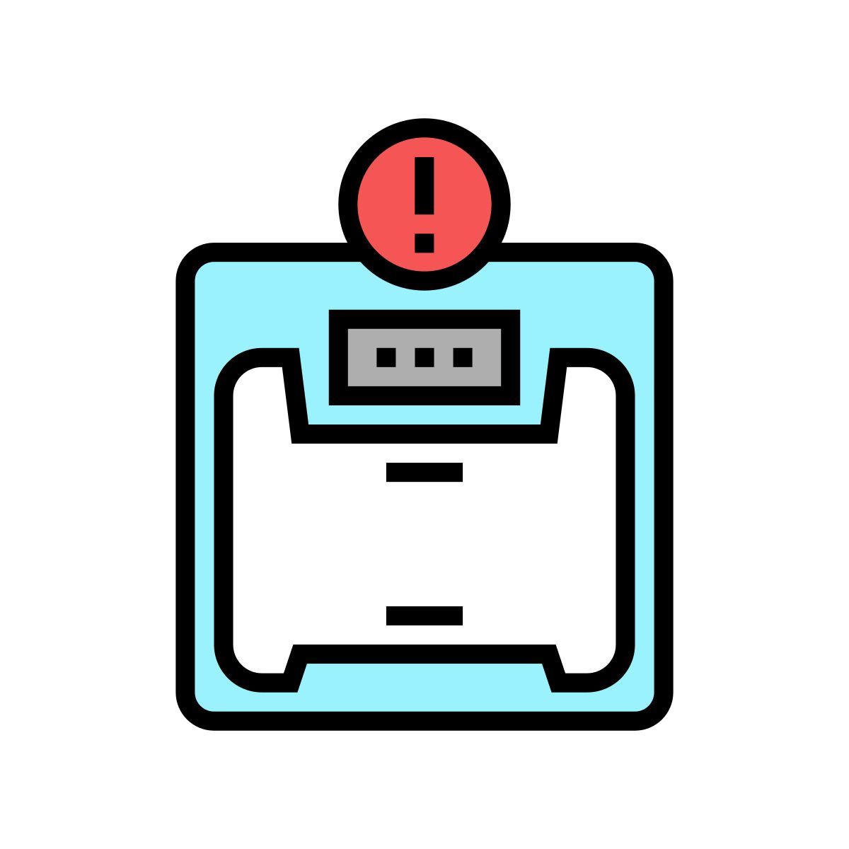 excess weigth problems icon