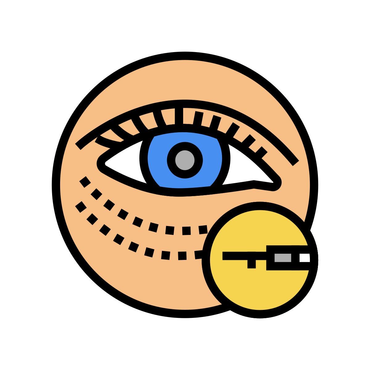 eye surgery icon