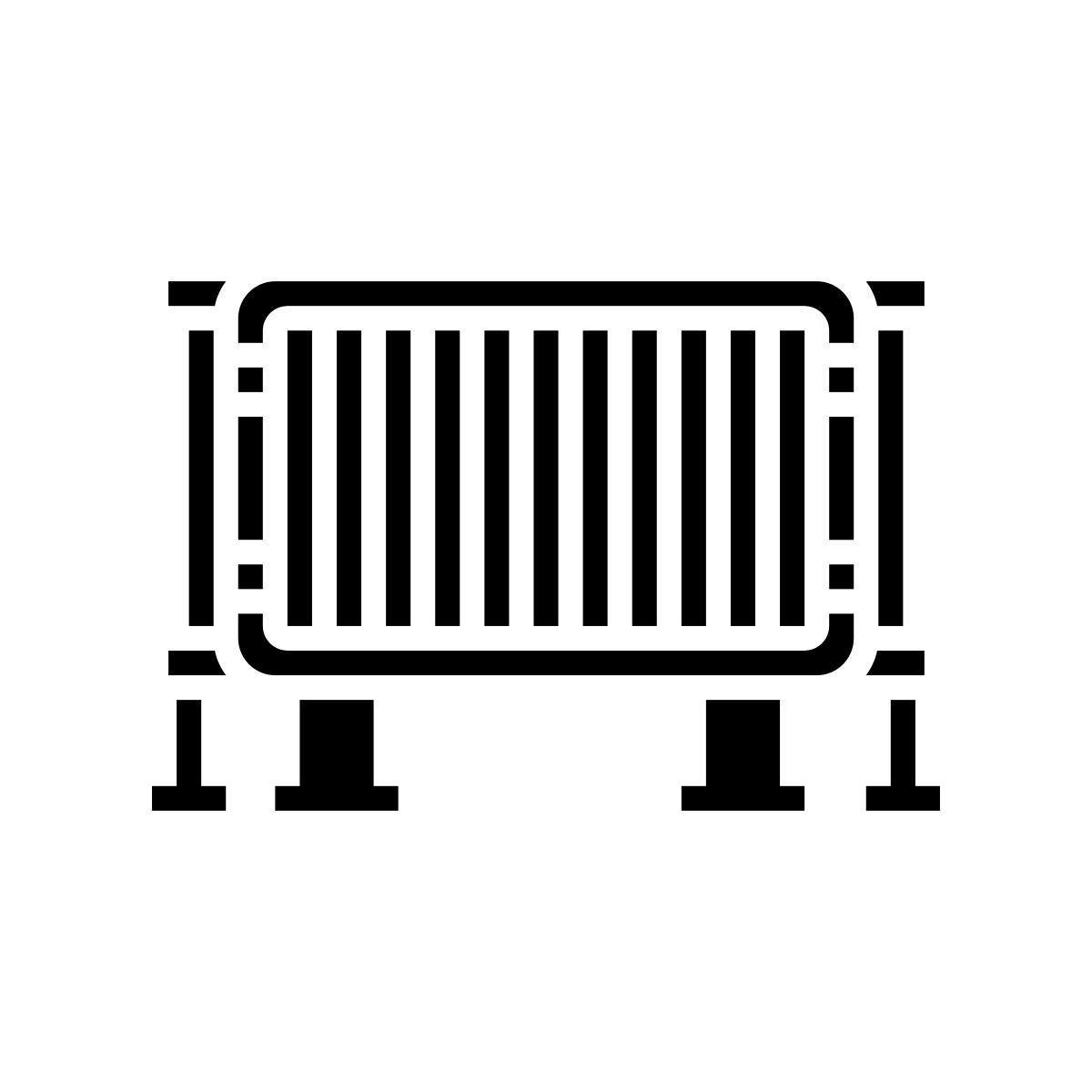 barriera difensiva legno icon