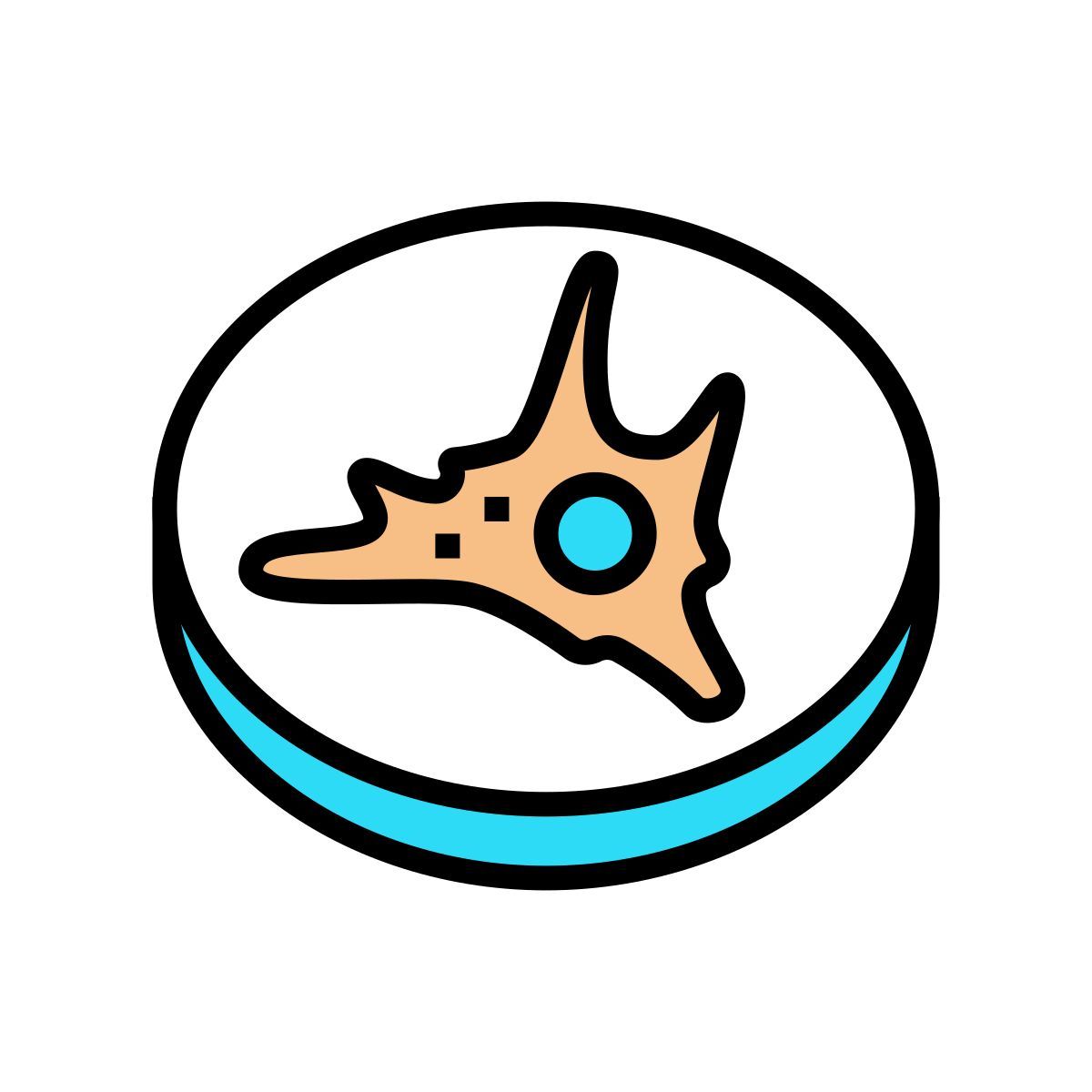 célula de fibroblasto icon