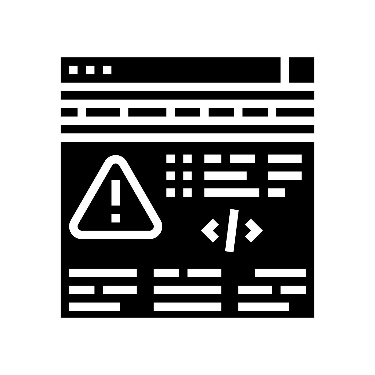 Corrección de errores del programa icon