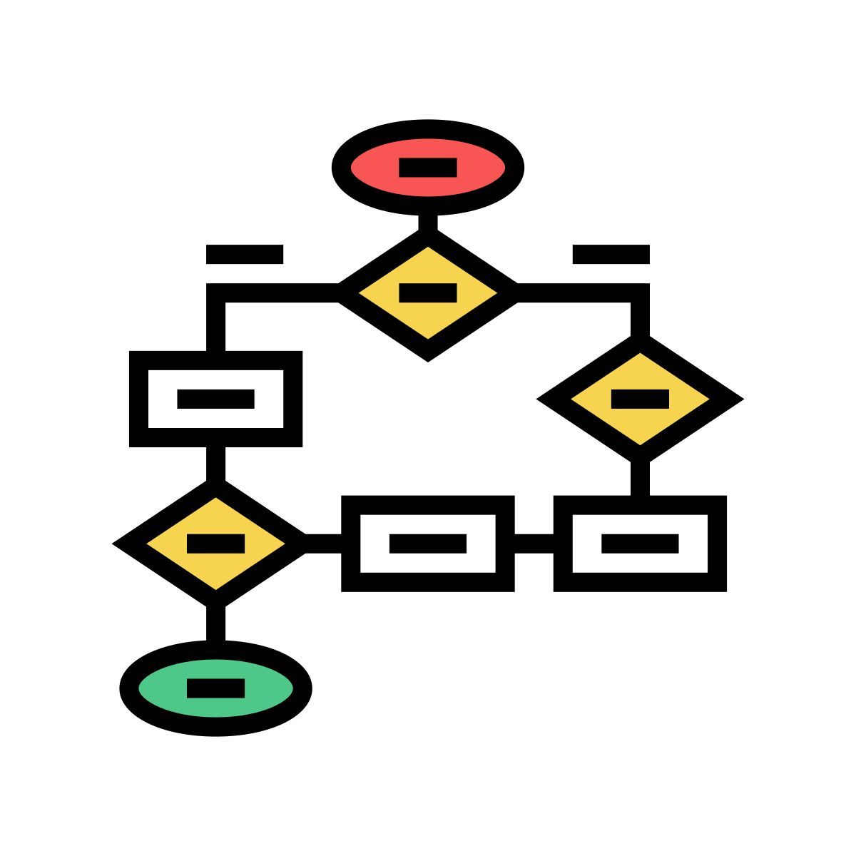 flussdiagramm icon
