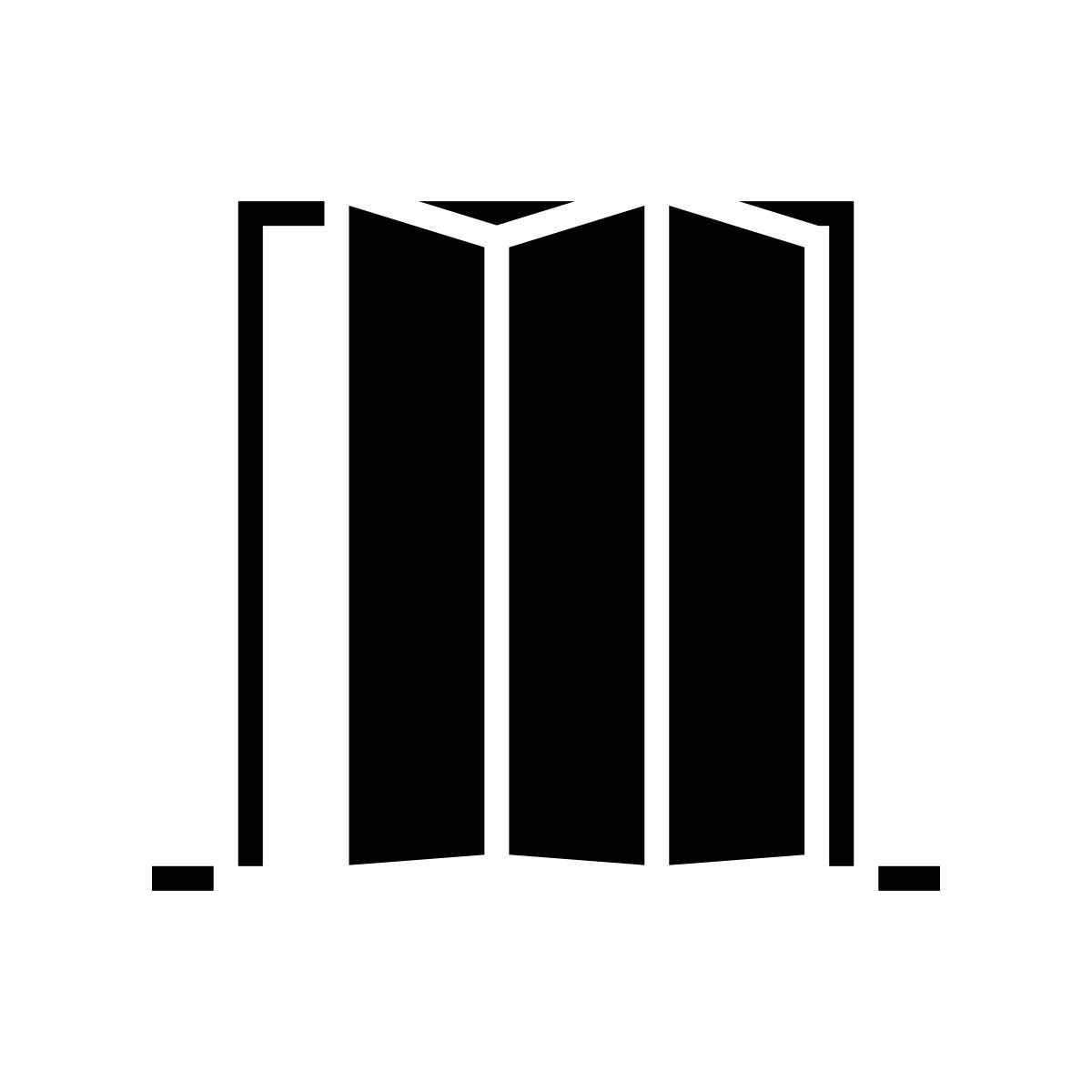 folding door icon