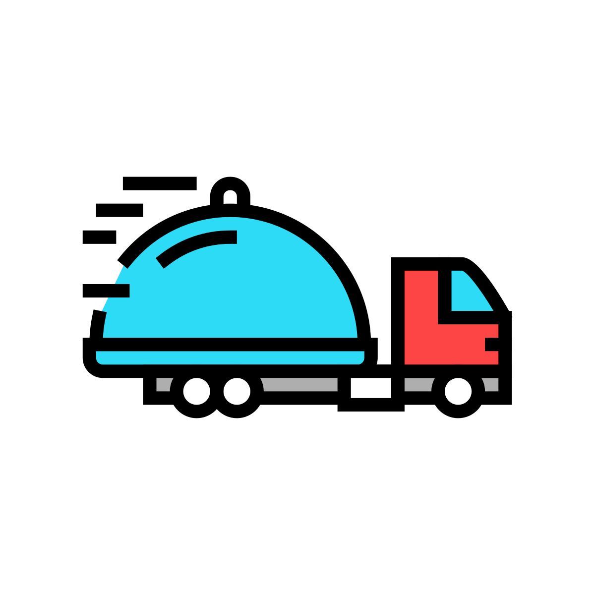 transporte de alimentos icon
