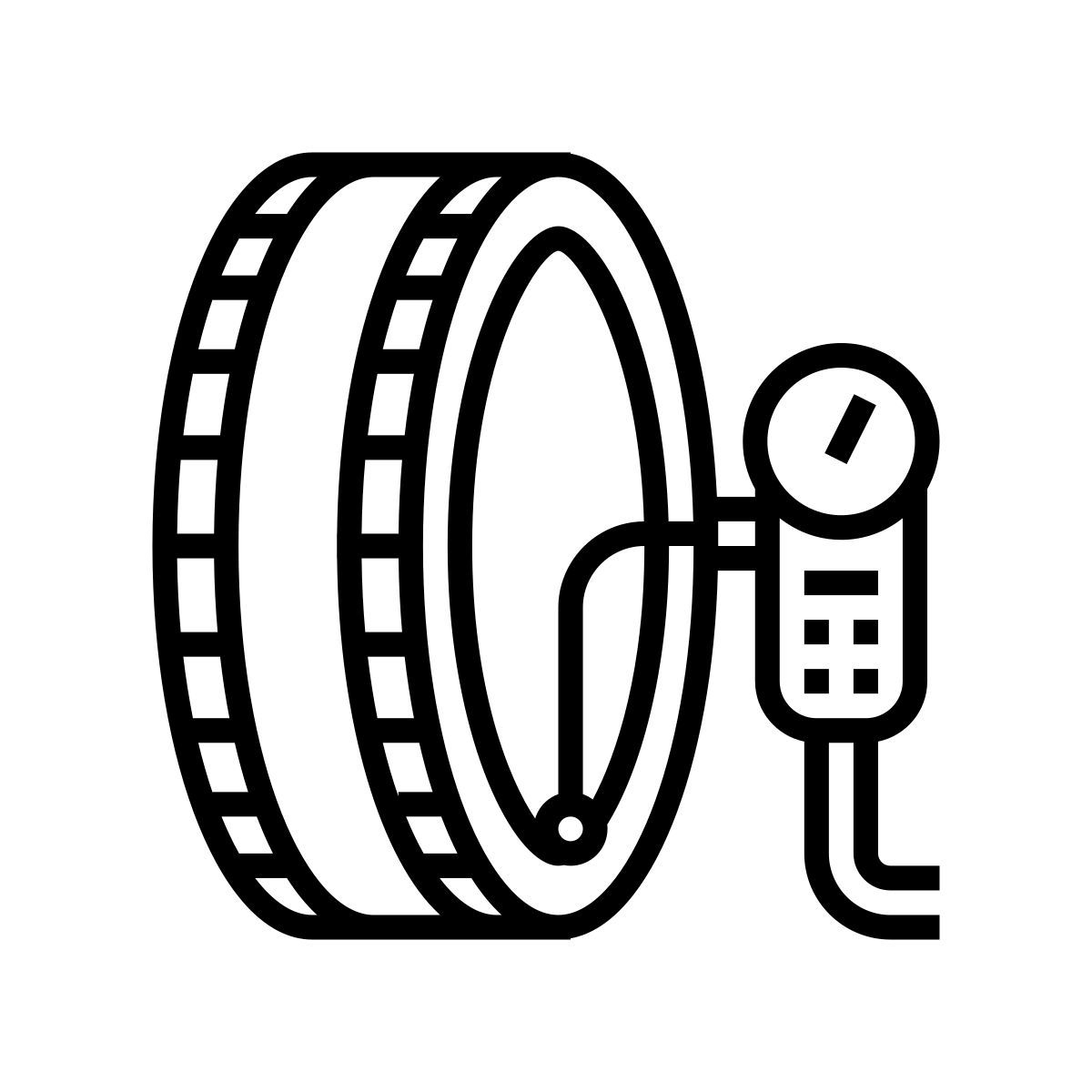 wheel inflation icon