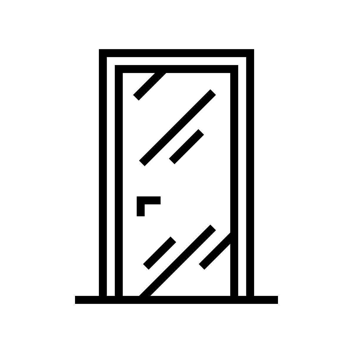 glass door icon