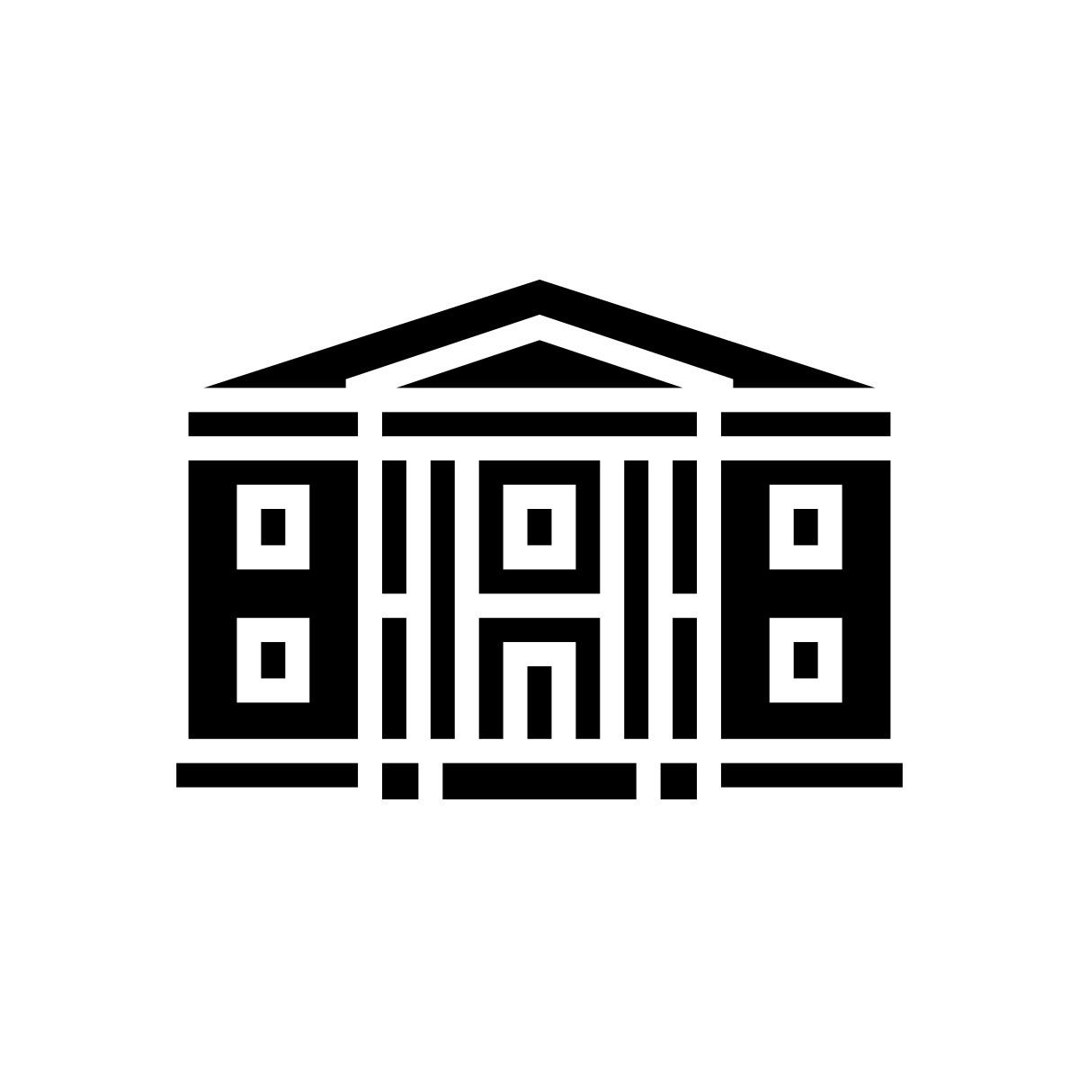 maison de style néo grec icon