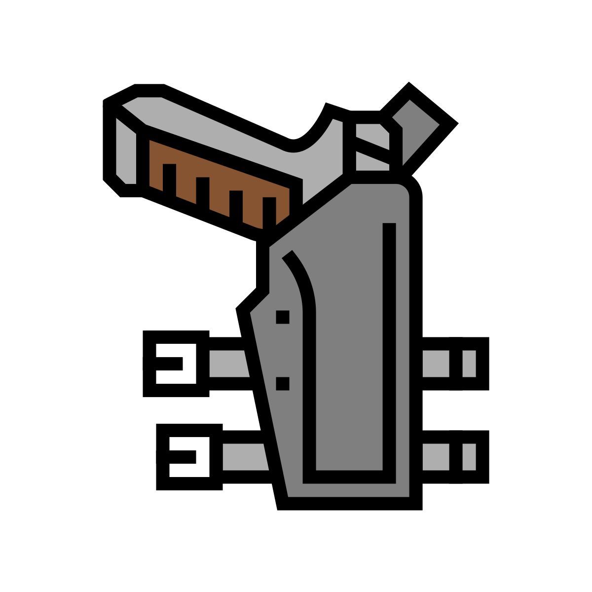 gun holster icon