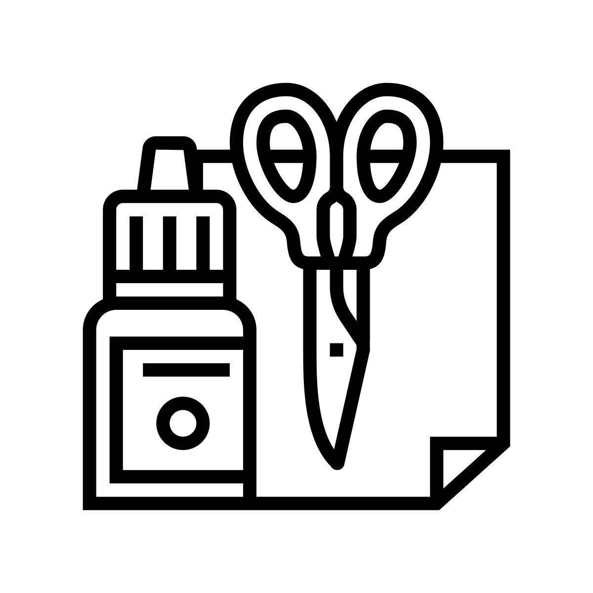 outils faits à la main icon