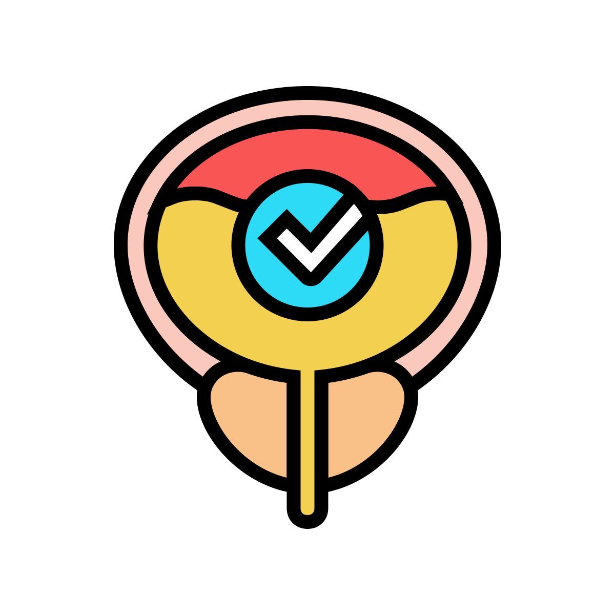 healthy bladder icon