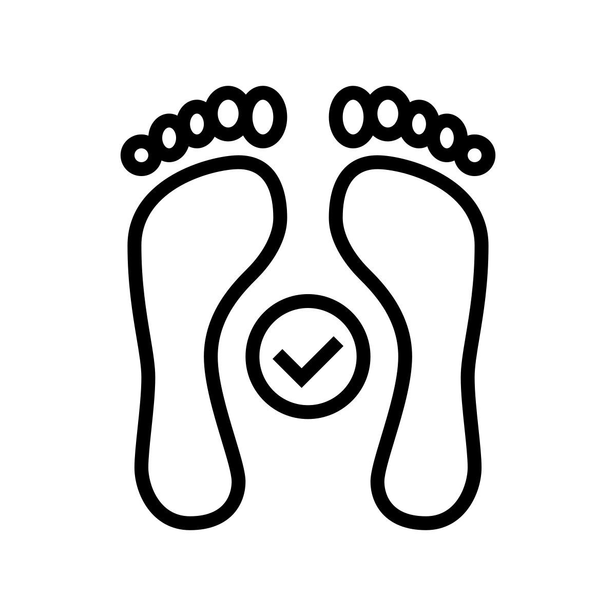 healthy feet icon