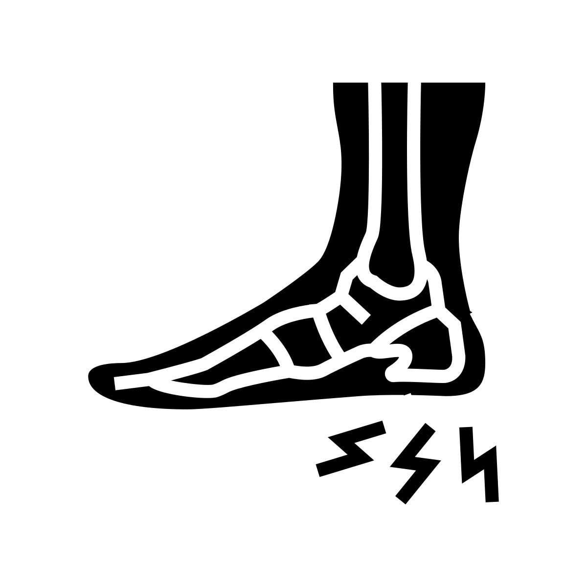 heel spur icon