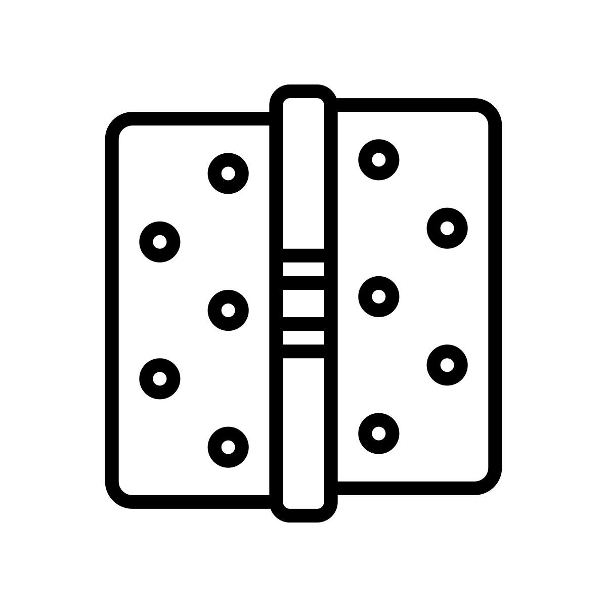 door hinges icon