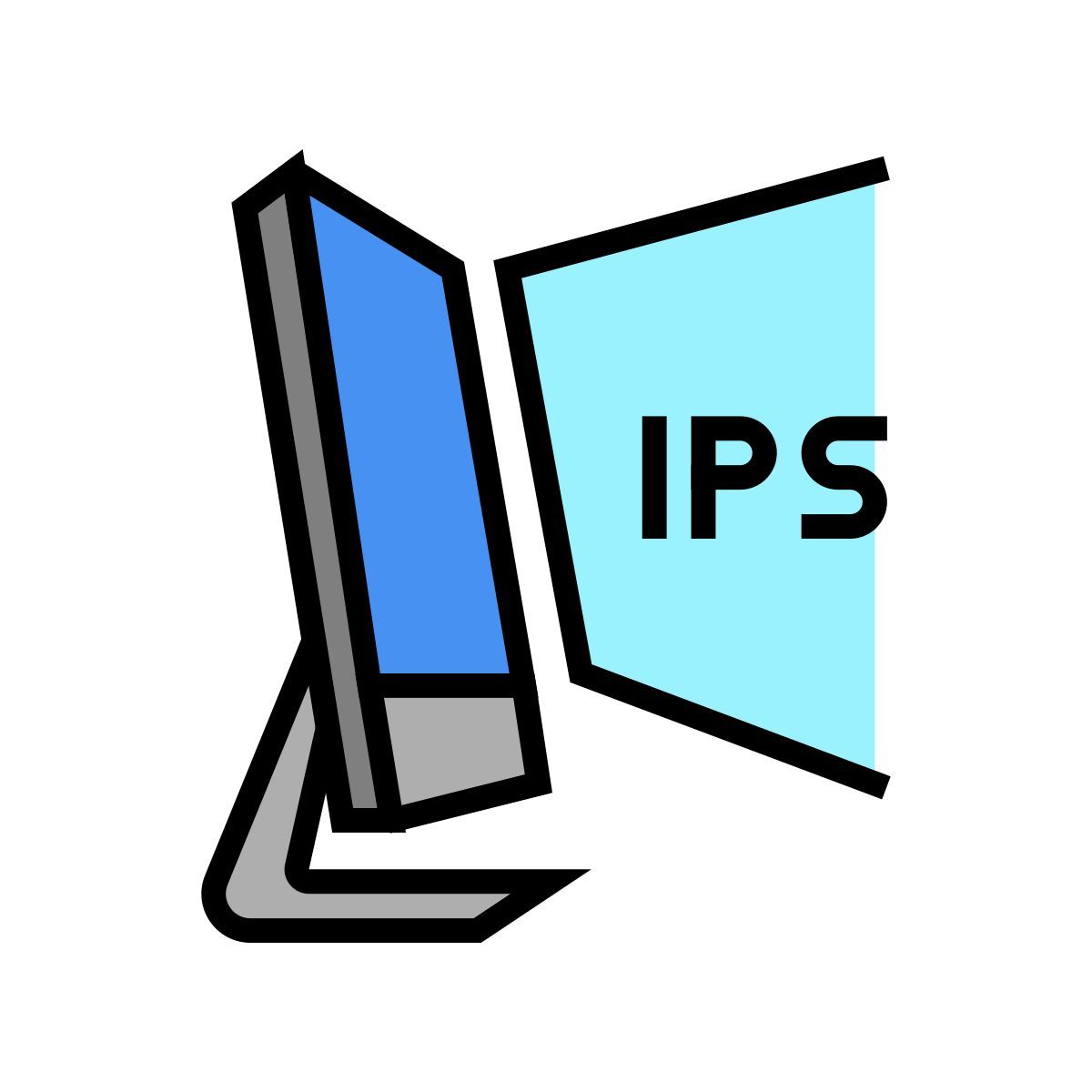 ips 디스플레이 icon