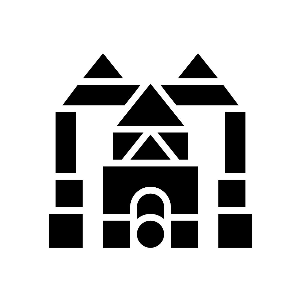 toy castle icon