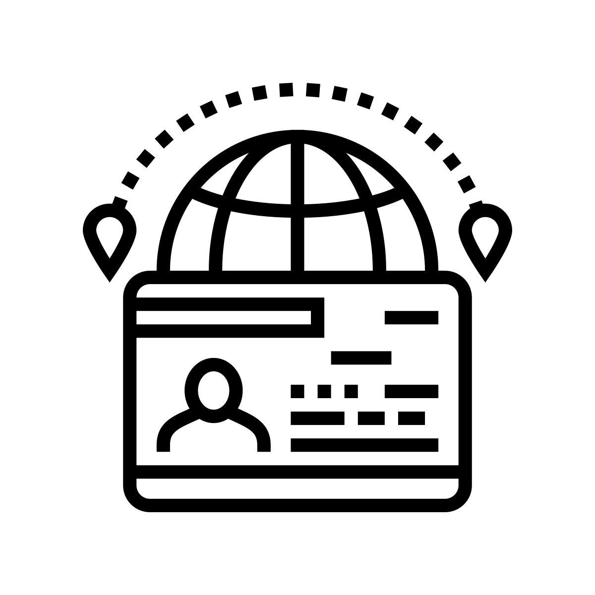 immigration visa icon