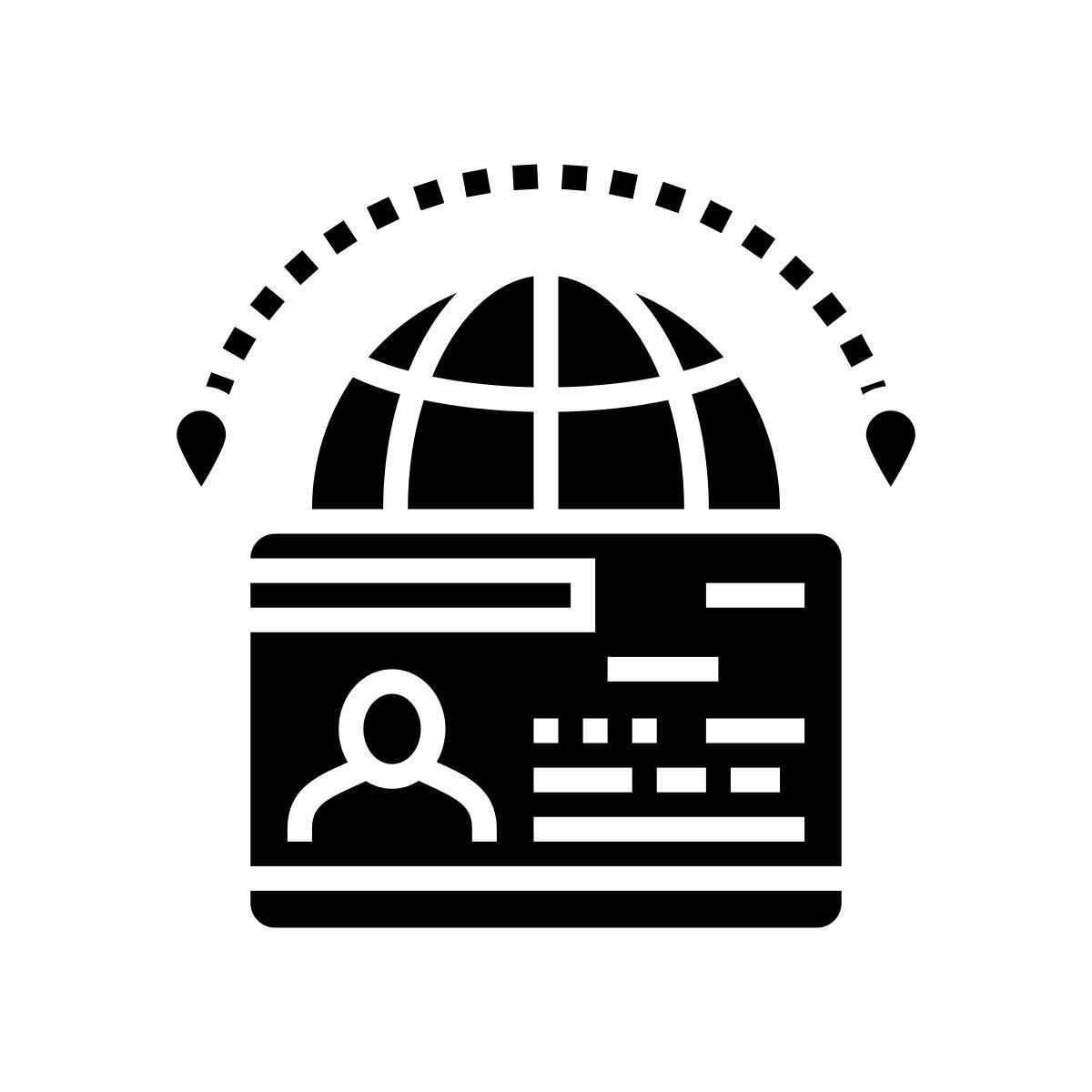 immigration visa icon