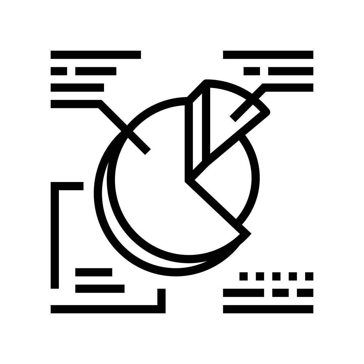 gráfico circular icon